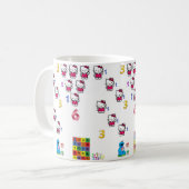 nombre d'enfants djiuce tasses de mug (Devant gauche)