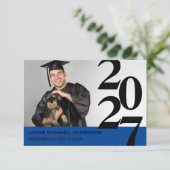 Nombre hors centre - Faire-part de 3x5 (Debout devant)