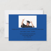 Nombre hors centre - Faire-part de 3x5 (Dos)