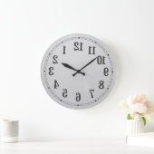 Nombre inverse Horloge murale (Maison)