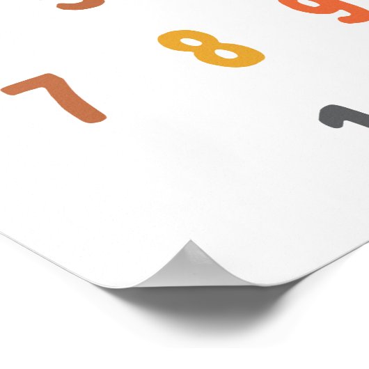 nombre. Poster et impression (Coin)