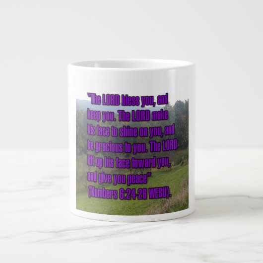 Nombres 6:24-26 WEBU Mug (Devant)