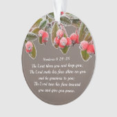 Nombres de bénédiction de Noël 6:24-26 Seigneur Vo (devant)