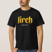 nombres de Dios, Yahweh, hebrew T-shirt (Voorkant)