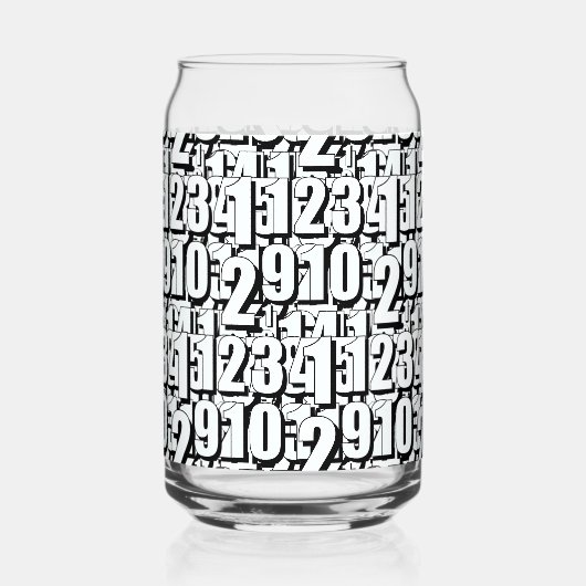 Nombres Noir Blanc (Verso)