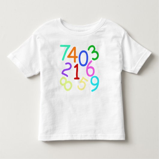 Nombres - T-shirt d'enfants (Devant)