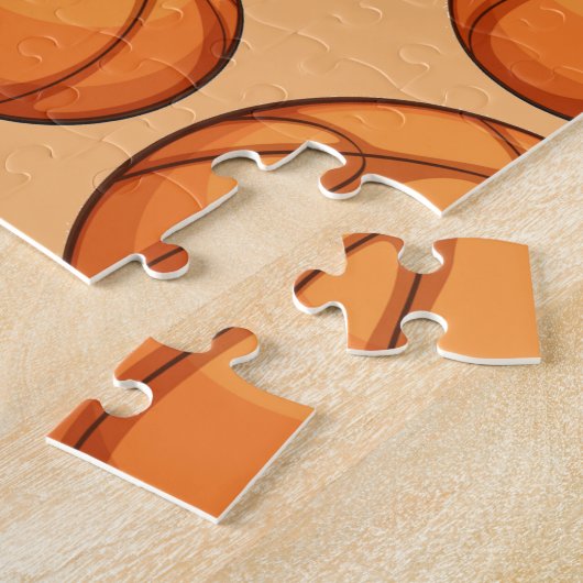 Nombreux Basketball Design Jigsaw Puzzle (Côté)