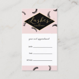 Nombreux Lashes Salon Lash Rendez-vous rose/noir