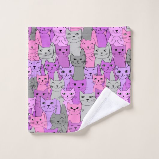 Nombreux sont les chats PInk à concevoir un ensemb (Gant de toilette)