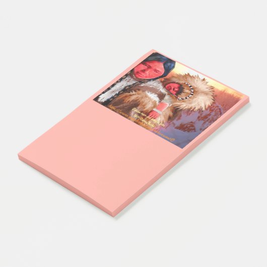 "Nome 1915~Eskimo moeder en kind" Post-it® Notes (Schuin)