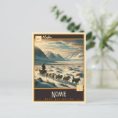 Nome, Alaska | Carte postale Vintage (Debout devant)