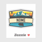 Nome, Alaska Sticker (Vel)