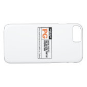 Nominaal PG Case-Mate iPhone Case (Achterkant (Horizontaal))