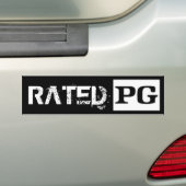 Nominaal PG, Ratingsysteem Bumpersticker (Op auto)