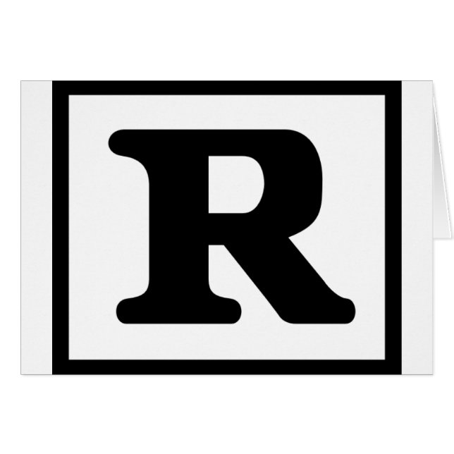 Nominaal R (Voorkant Horizontaal)
