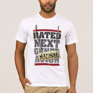 Nominaal T-shirt van de volgende generatie (Gagsta