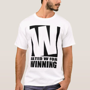Nominaal W voor windenergie T-shirt