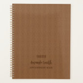 Nomination Book 2023, planificateur Motif Brown (Devant)