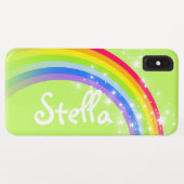 Nommé 4 lettre arc-en-ciel vert iphone 5 coque (Dos (Horizontal))