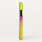 Nommé 6 lettre arc-en-ciel jaune coque iphone (Dos/Droite)