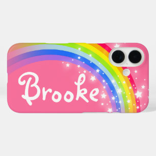 Nommé 6 lettre arc-en-ciel rouge rose coque iphone