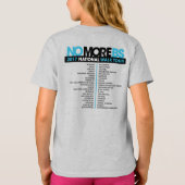 #NOMOREBS T-shirt WALK Tour (Dos)