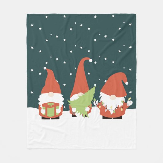 Nomos navideños fleece deken (Voorkant)