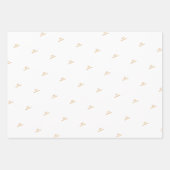 Noms (3) Feuilles Or Noir 19x29 Papier d'emballage (Devant 2)