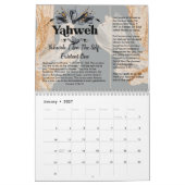 Noms Chrétiens Du Calendrier De Dieu (Jan 2027)