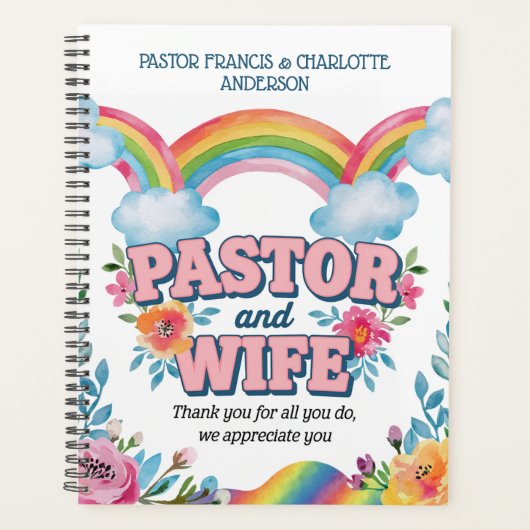 Noms de cadeaux ✝️ Pasteur et Femme du Pasteur (Devant)