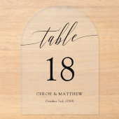 Noms de calligraphie délicate Numéro de table de m (Recto)