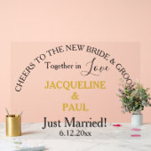 Noms de couleur or juste marié clair (Mariage)