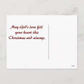 Noms de Jésus - Carte postale de Noël (Dos)