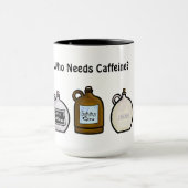 Noms de la lune sur Jugs Coffee Mug (Centre)