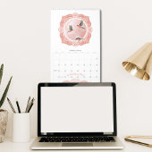 Noms de Pleines lunes 2025 Calendrier illustré