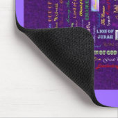 noms de tapis de souris de Dieu (Coin)