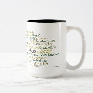 Noms de tasse de café de Jésus 15oz