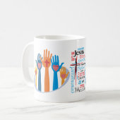 Noms de tasse de Jésus (Devant gauche)