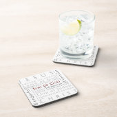 Noms des Dessous de verre de typographie de Jésus (Côté Droit)