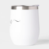 Noms des enfants de maman en script noir (Gauche)