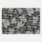 Noms des feuilles de papier de Christ enveloppant  (Devant 3)