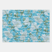 Noms des feuilles de papier de Christ enveloppant  (Devant 2)