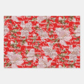 Noms des feuilles de papier de Christ enveloppant  (Devant)