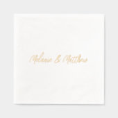 Noms Monogrammes Lettrés À La Main Or Moderne (Recto)