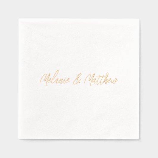 Noms Monogrammes Lettrés À La Main Or Moderne (Recto)