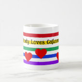 Noms non binaires Love Mug - Personnaliser (Centre)