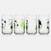 Noms personnalisés Cute Pandas (Droite)