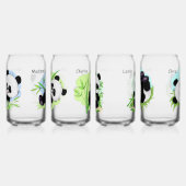 Noms personnalisés Cute Pandas (Gauche)