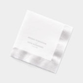 Noms personnalisés Mariage Fiançailles nuptiale (Gauche)