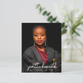 Noms personnalisés Modèle photo Université diplôme (Debout devant)